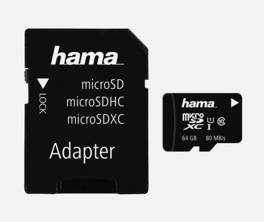 MICRO SD ME ADATPER HAMA 124140 | 64GB
