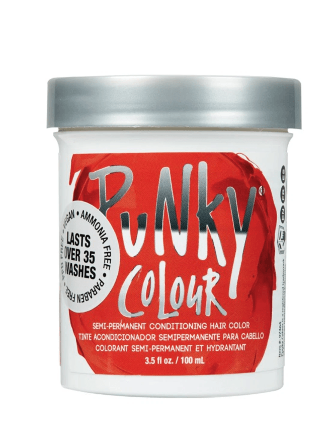 Ngjyrë gjysmë e përhershme për flokë Fire, Punky Colour