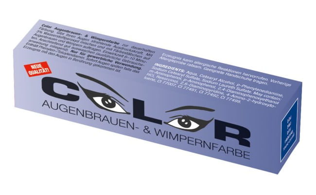 Ngjyrë për vetulla dhe qerpikë Blue, Comair, 15 ml
