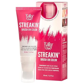 Furçë me ngjyrë për flokë Magenta, Punky Colour, 1.2 fl oz