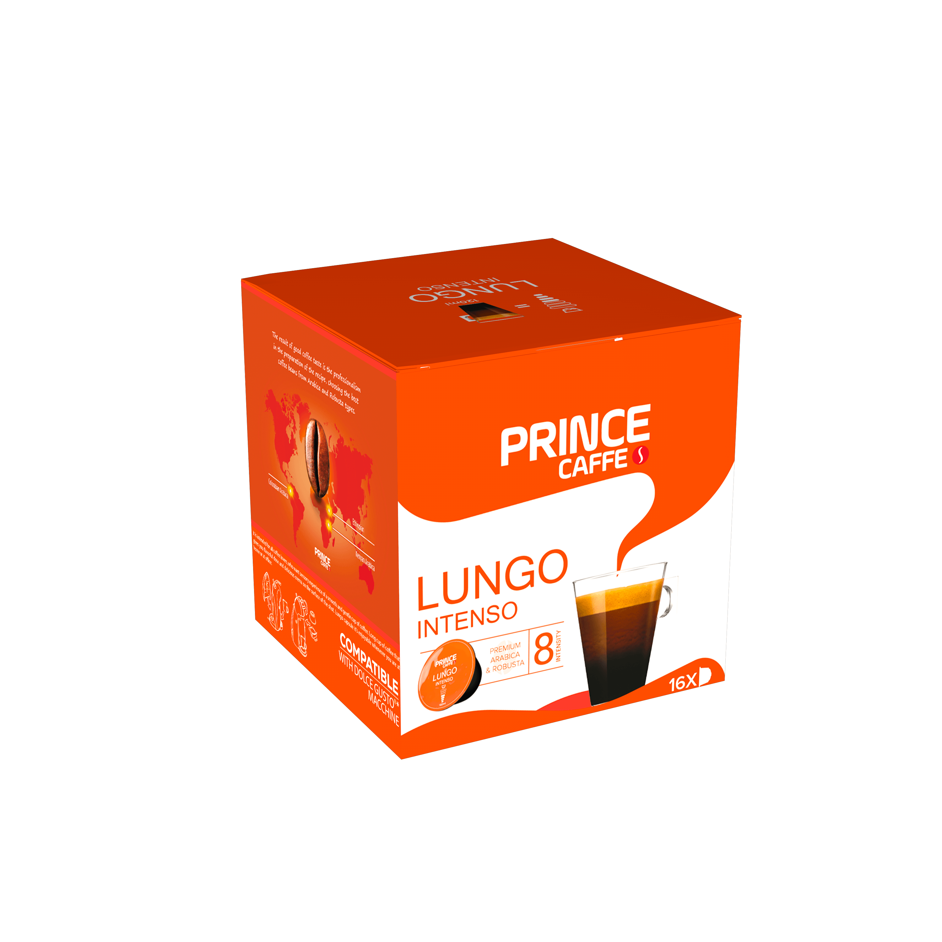 Kapsula Dolce Gusto Lungo Intenso, Prince, 16 copë