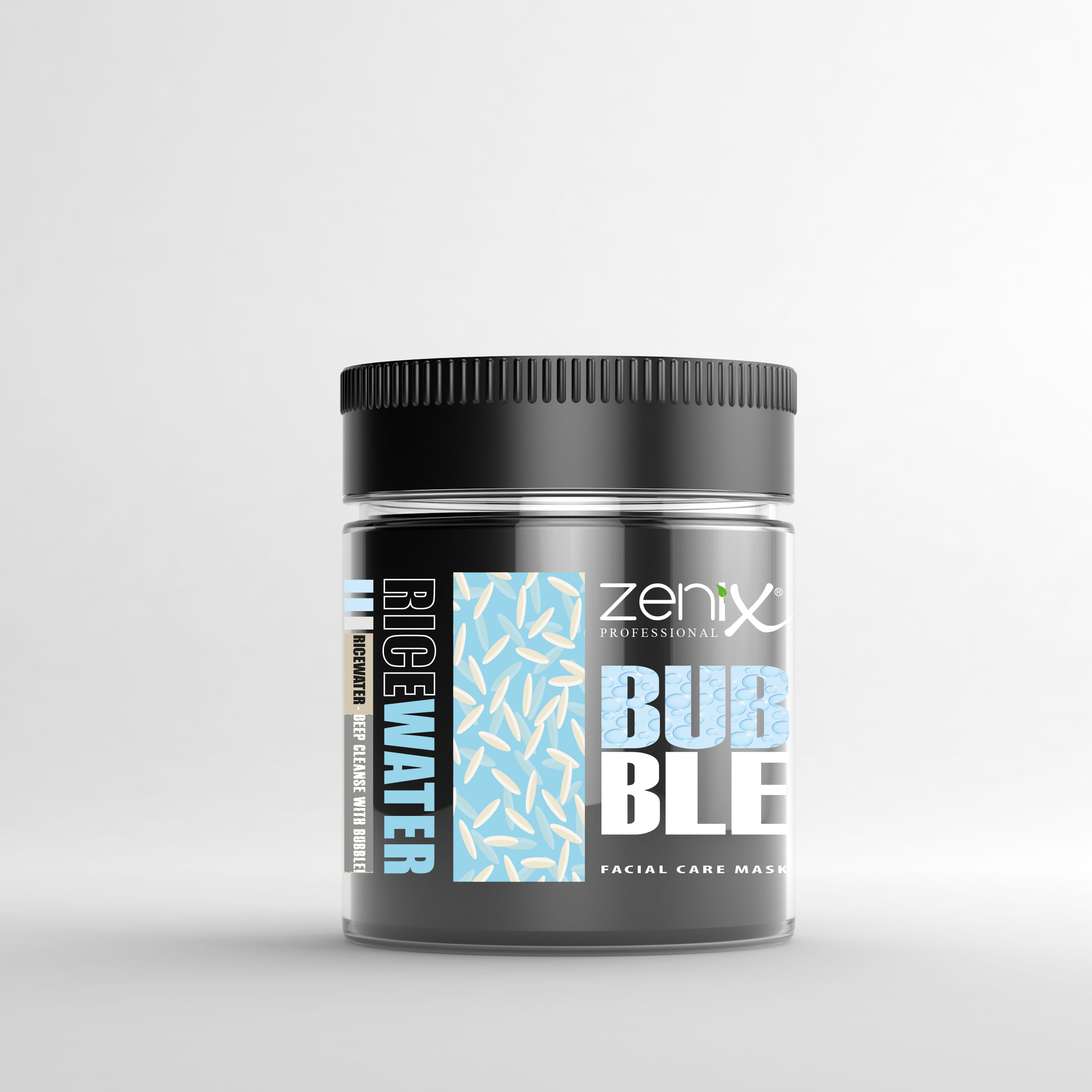 Maskë Fytyre Zenix Bubble Clay “Rice Water” | 100 ml