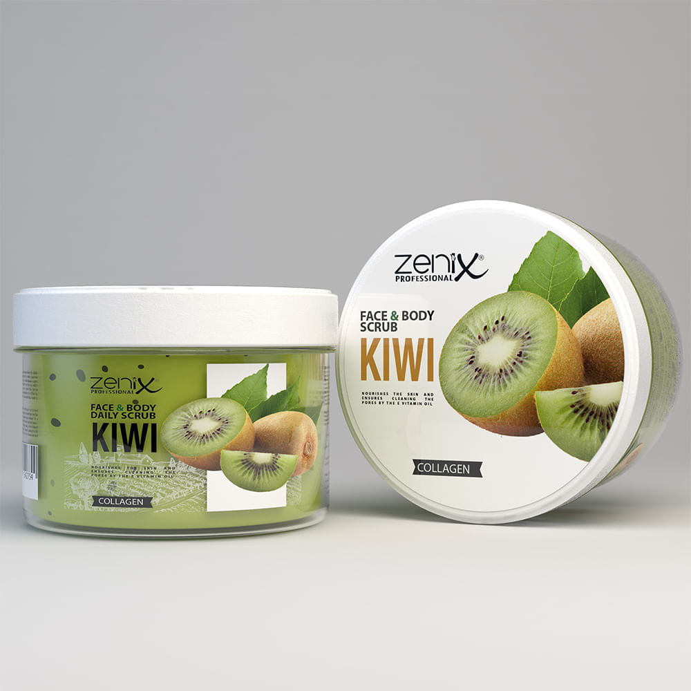 Scrub për Fytyrë Zenix me Kiwi | 275 ml