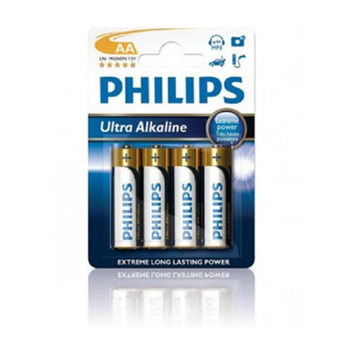Philips Bateria AA Ultra Alkalin 4 set