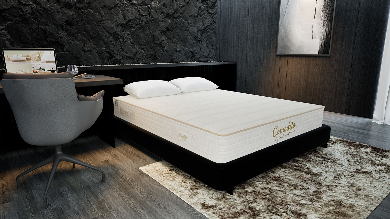 Dyshek HYBRID 200x200cm