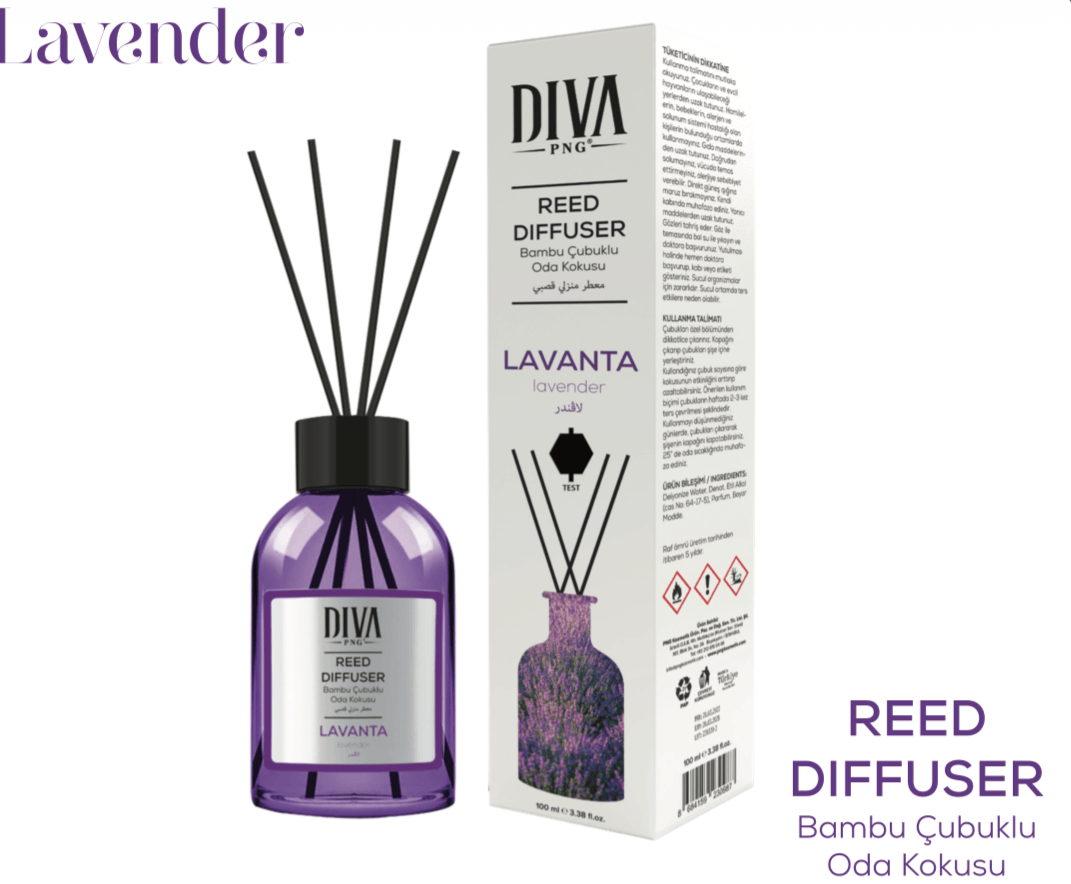 Difuzues me shkopinj aromash DIVA Livandë, 100ml