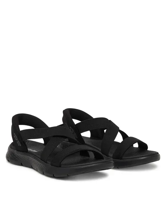 SKECHERS Sandale GO WALK FLEX - GLIMMER 141489-BBK