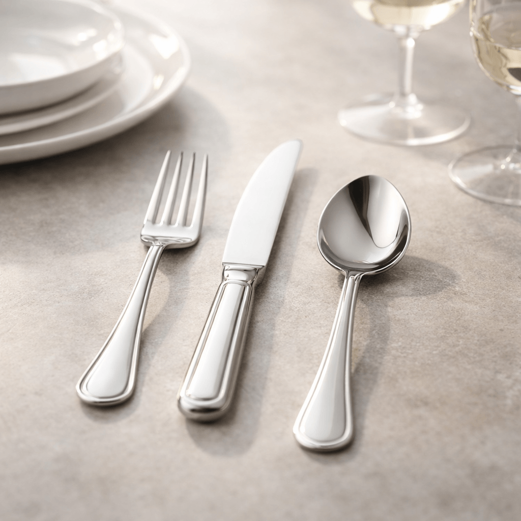 Lugë Gjelle Dizdar Contour Inox 18/10 – Set 1/12 copë
