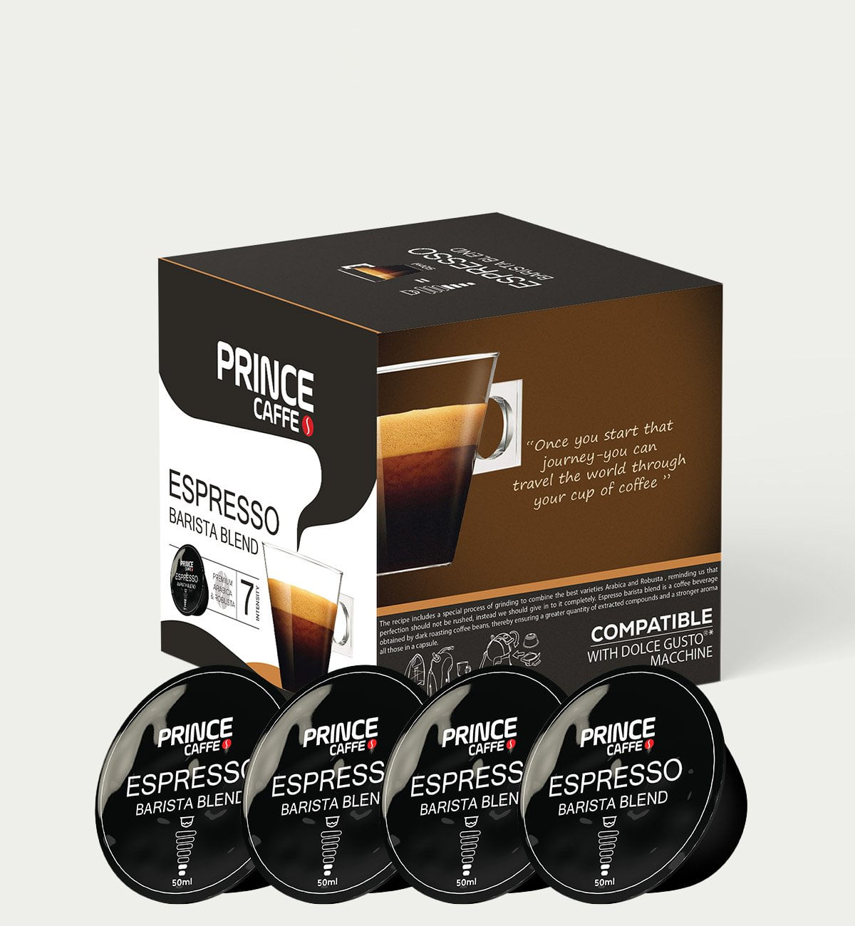 Pako kapsulash kafeje Espresso Blend 14 + 2 GRATIS