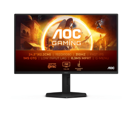 Monitor AOC 24.5" 25G4SXU FHD 310Hz, Gaming Monitor