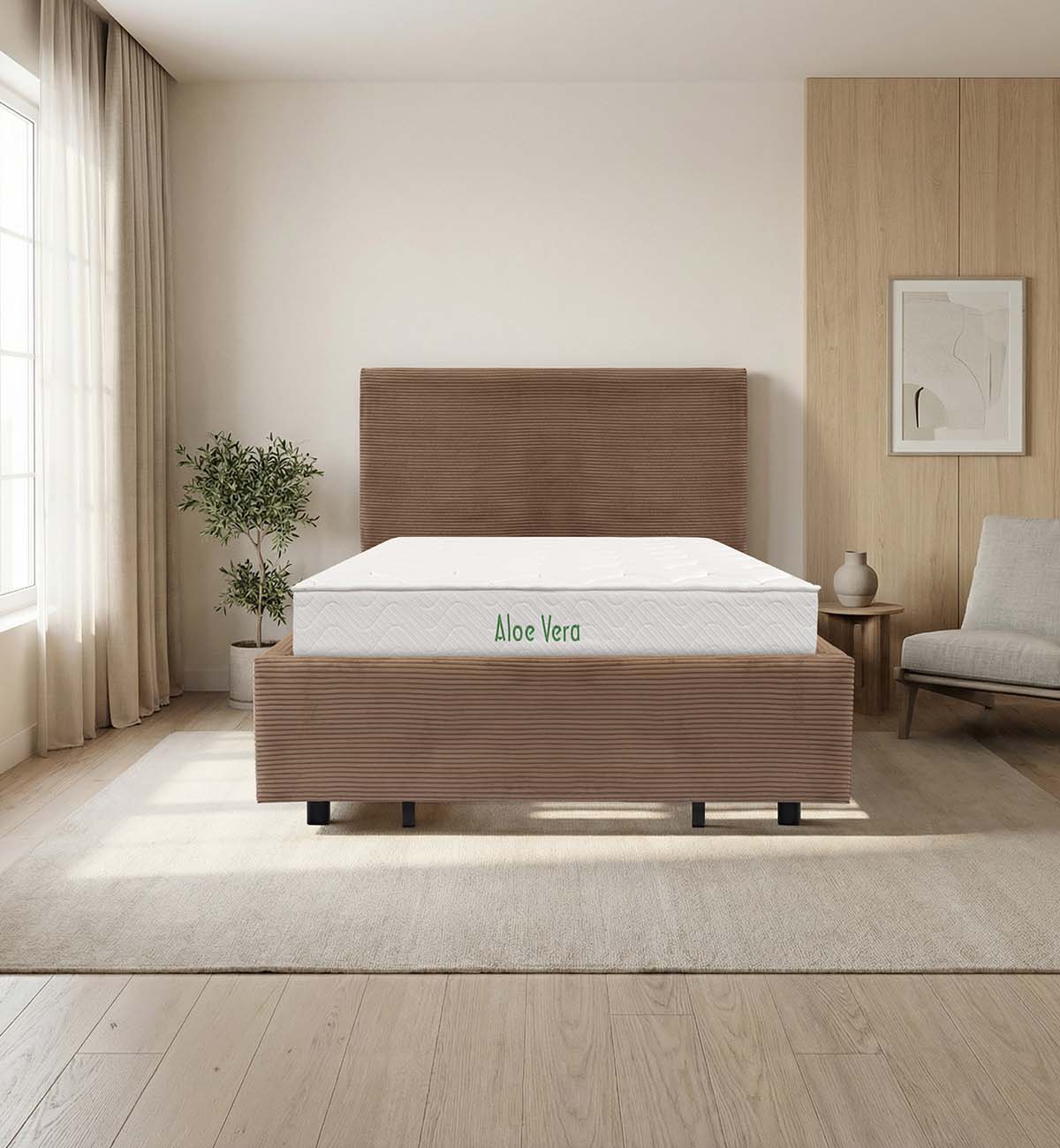 DYSHEK ALOE VERA + KORNIZË SHTRATI + LATOFLEX CASSA 160x200cm