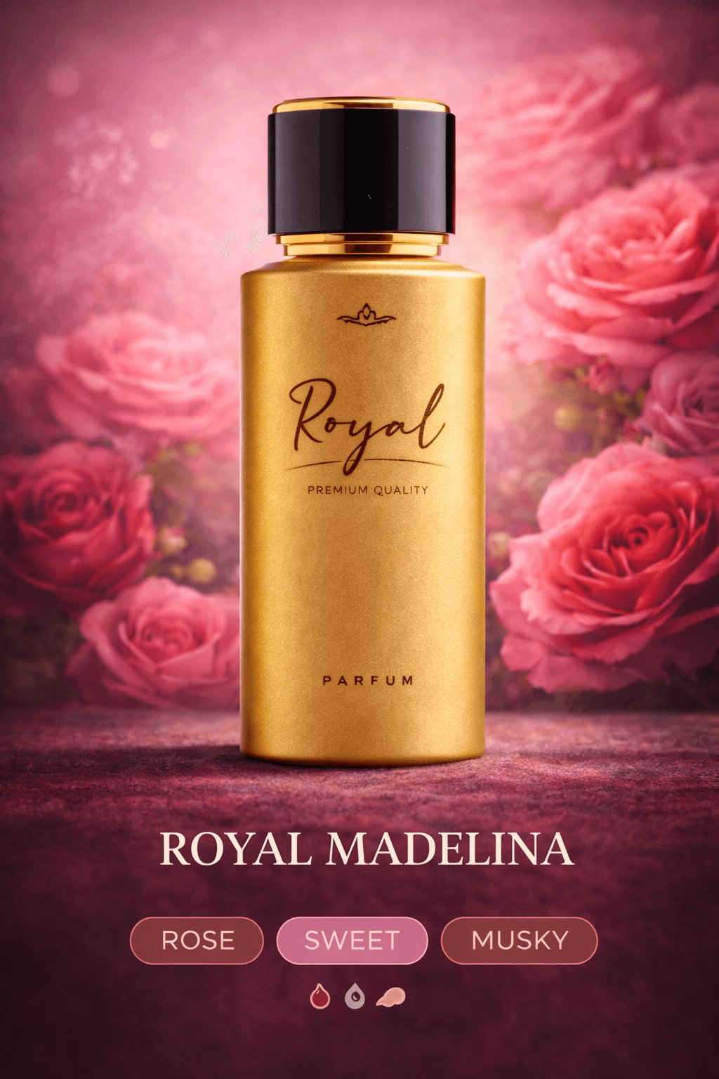 Parfum për femra EDP, Royal Madelina, RYL-W016, 100ml