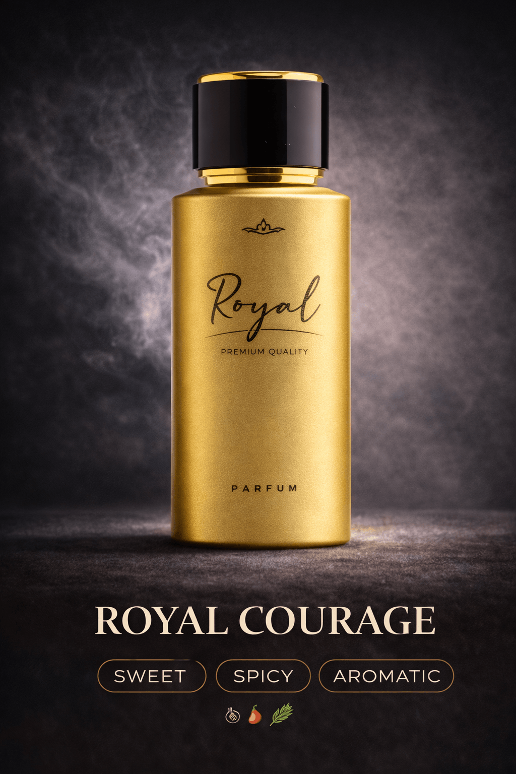 Parfum për meshkuj EDP, Royal Courage, RYL-M005, 100ml
