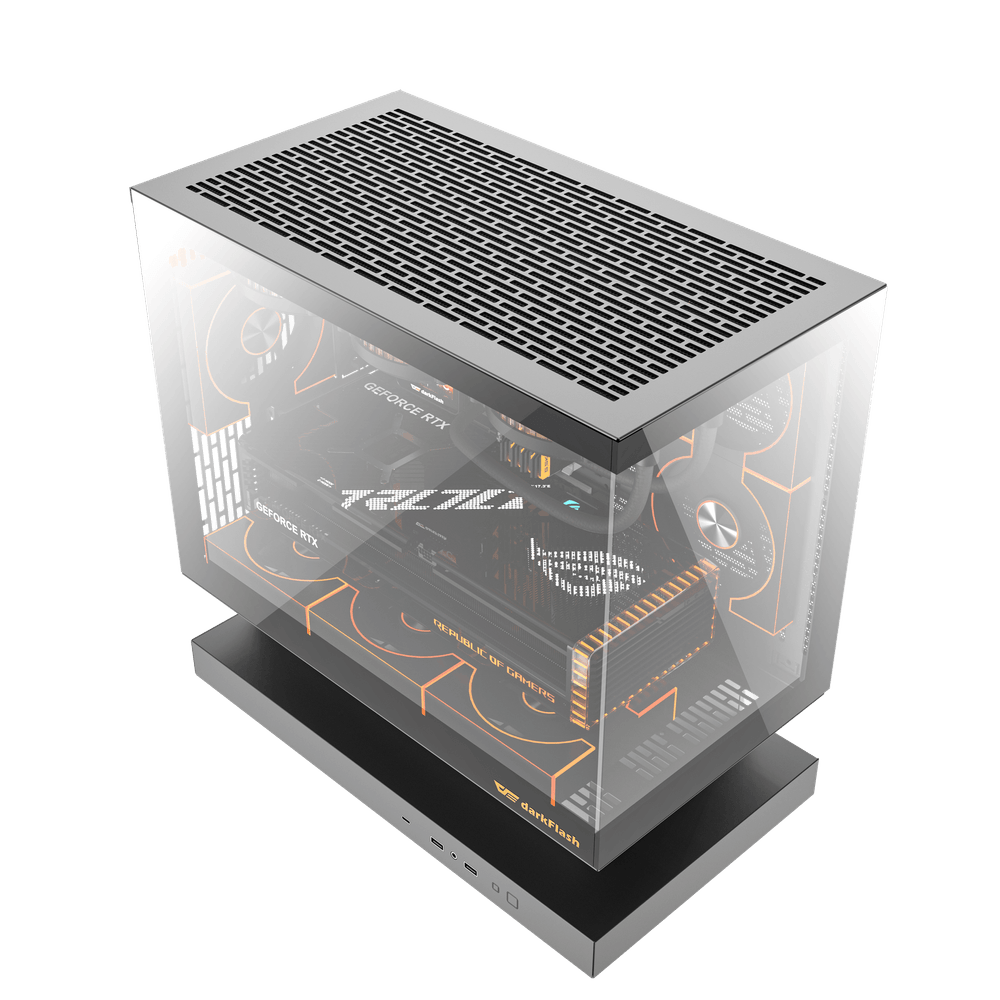 Kasë DarkFlash mATX Tower – F1 Gaming Black