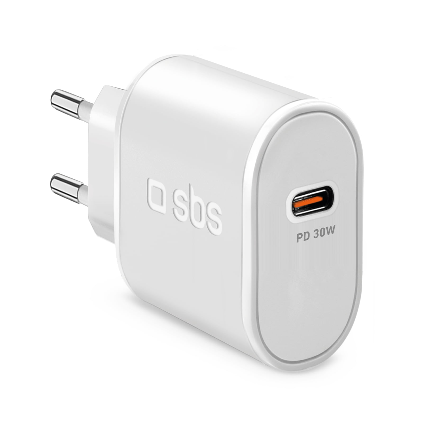 Karikues udhëtimi, 1x USB Type-C, PD 30W, i bardhë