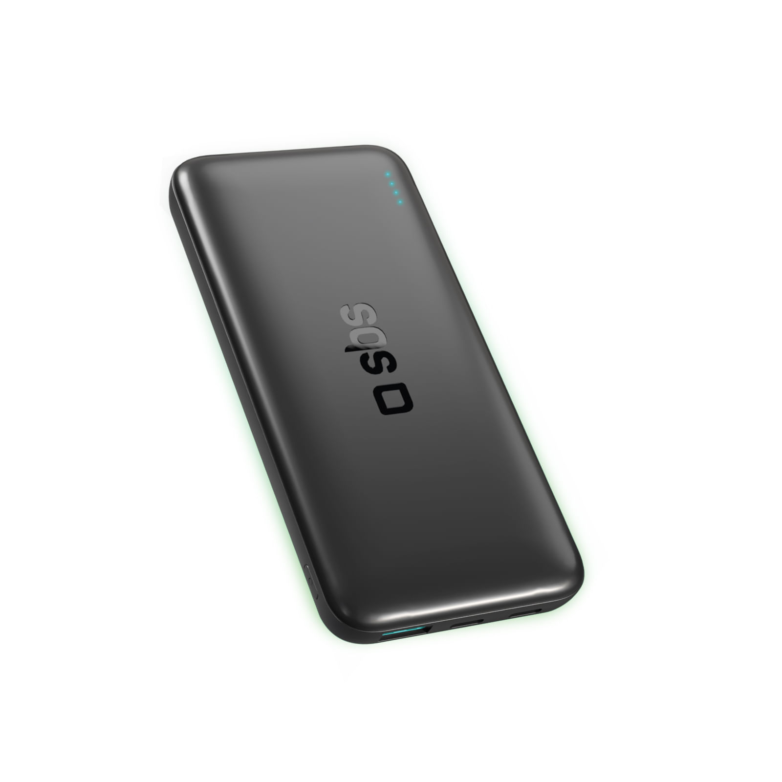 Power Bank 10,000mAh me bateri LiFePO4, 10W, 1xUSB-A AFC, 1xType-C hyrje, 1xType-C karikim i shpejtë