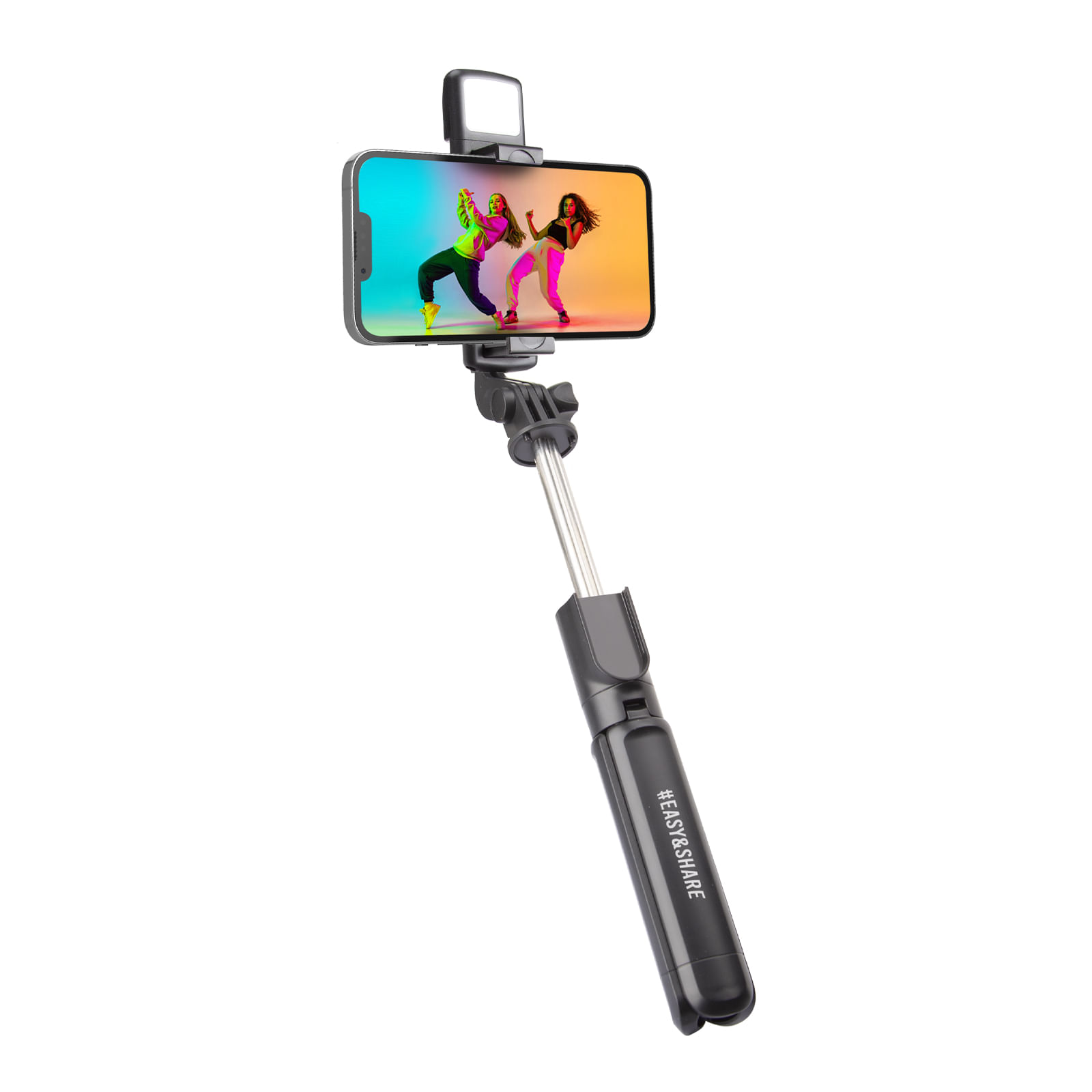 Tripod selfie me LED të integruar