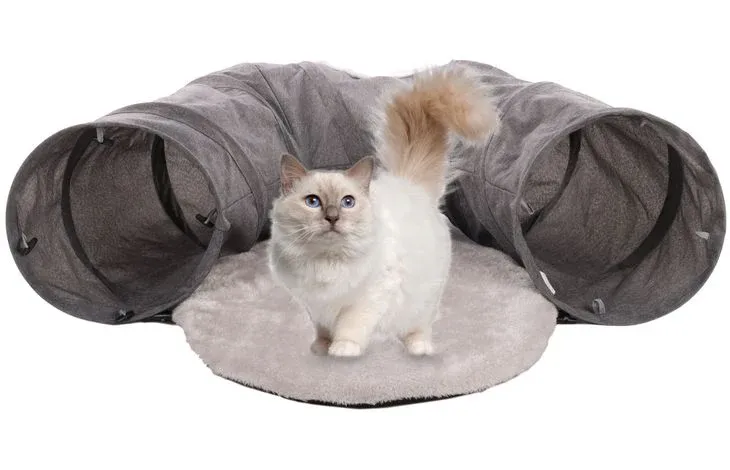 Tunel për mace, GOTAR GREY 95CM DIA.28CM