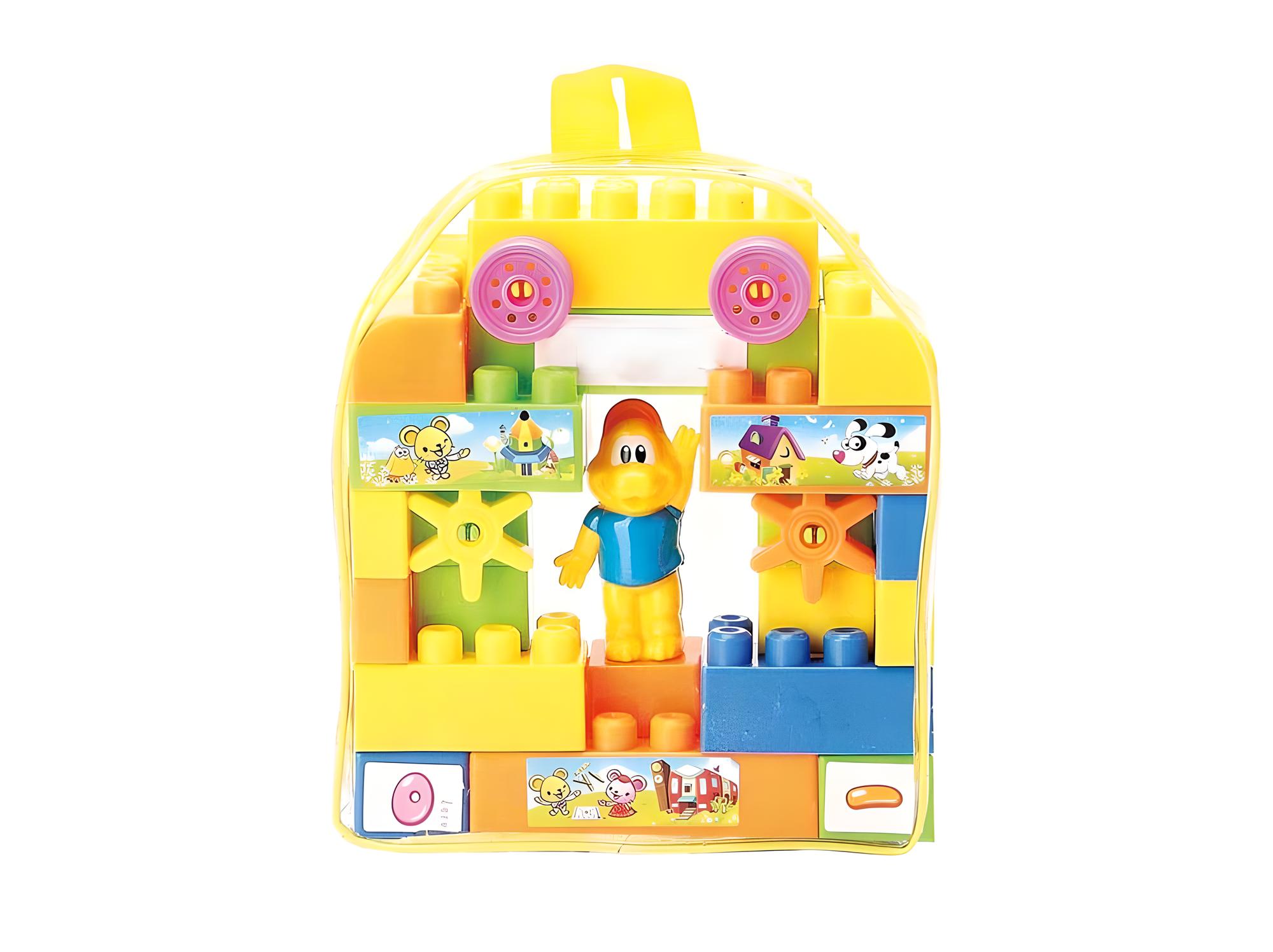 Lodër ndërtimi – puzzle plastike