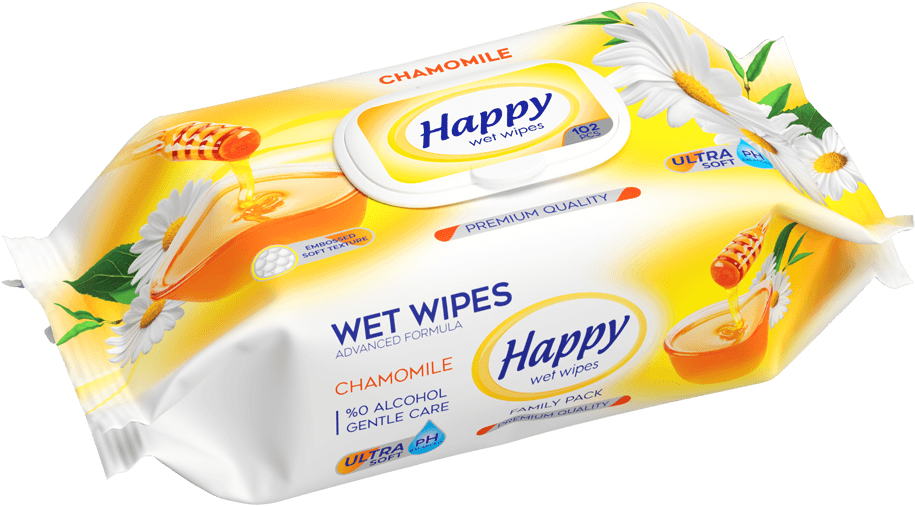 Leter e lagur camomile Happy 102pcs