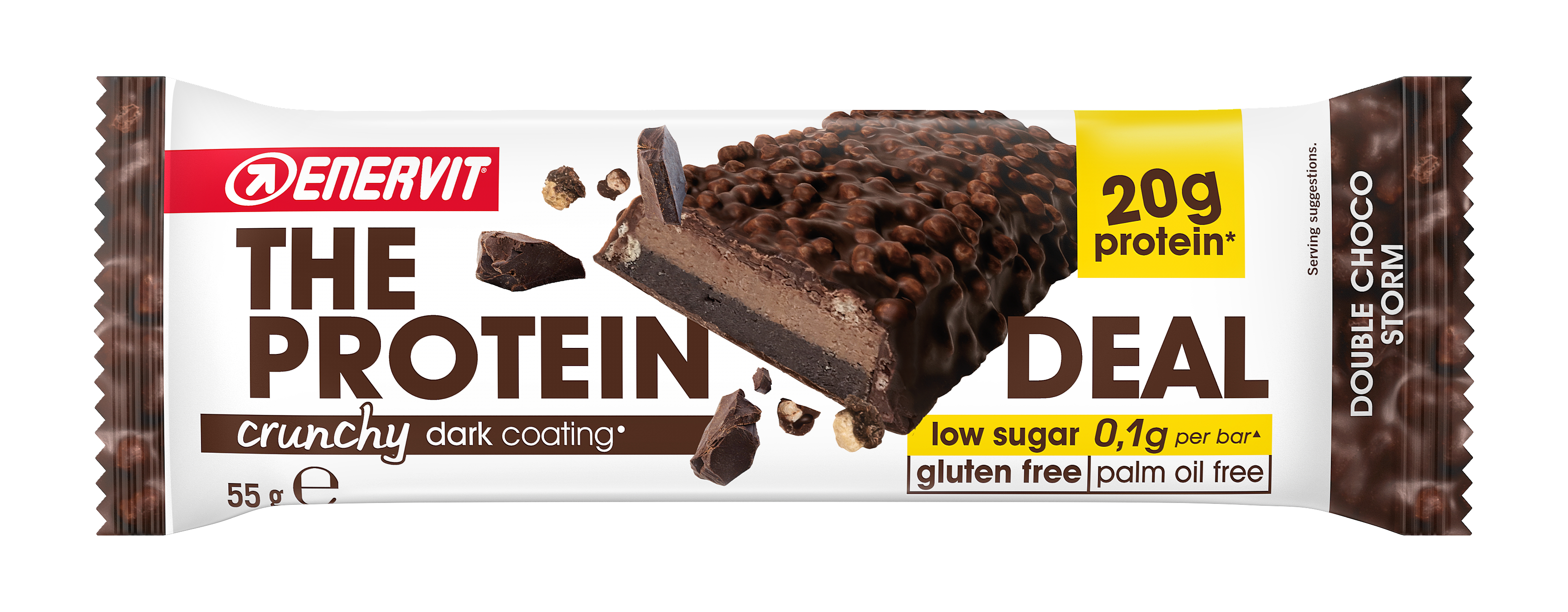 Enervit protein deal bar double choco 55g