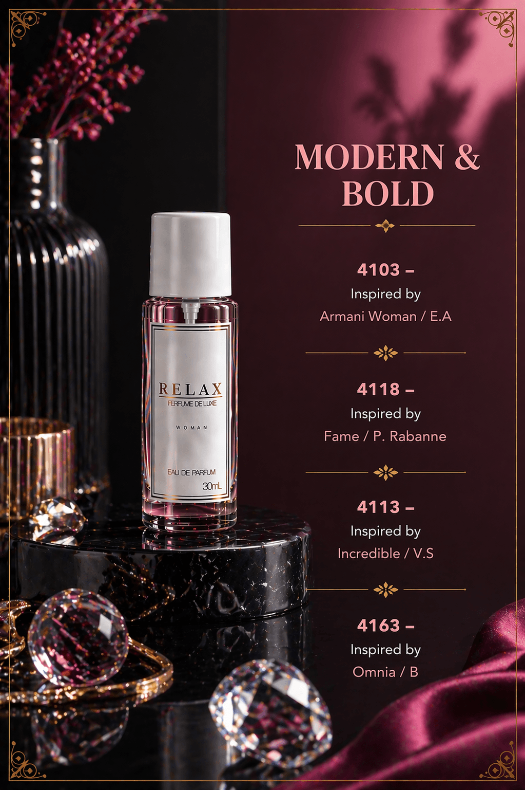 Set Relax Woman Sweet & Gourmand | 4103, 4118, 4113, 4163