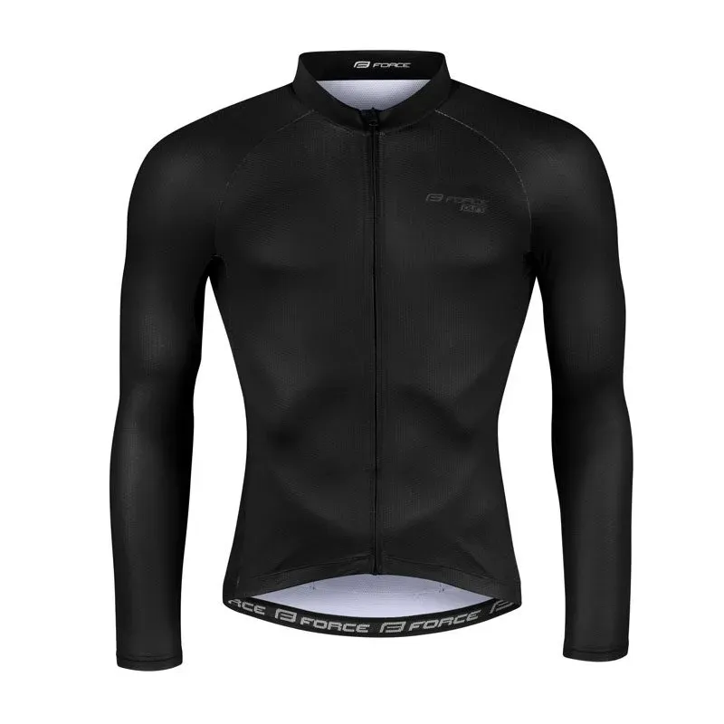 Triko Biciklete Force Pure Black L  9001444-l