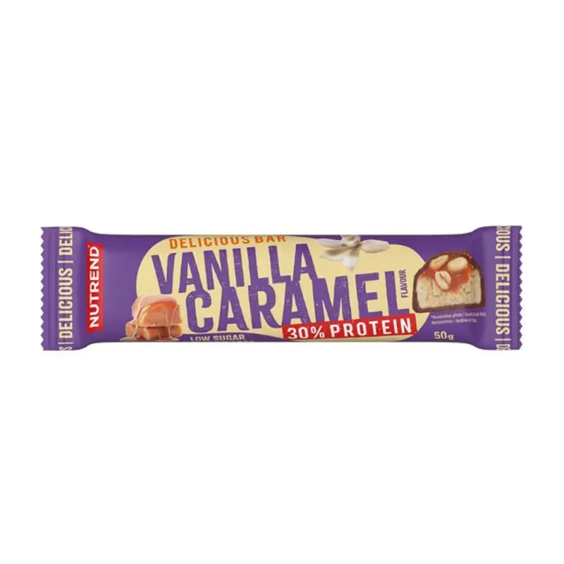 Delicious Bar 50g Vanilla + Karamel