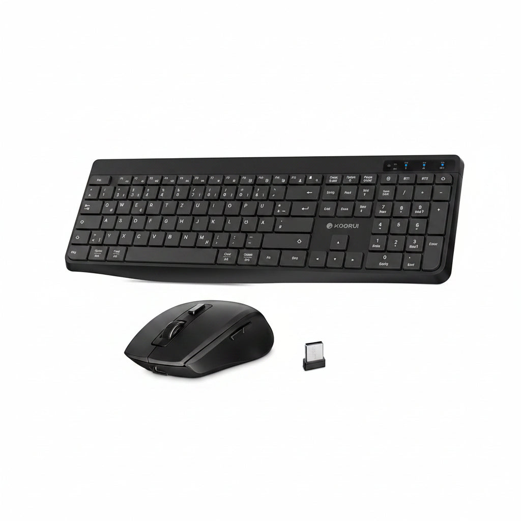 Set KOORUI Wireless Tastiere Dhe Maus