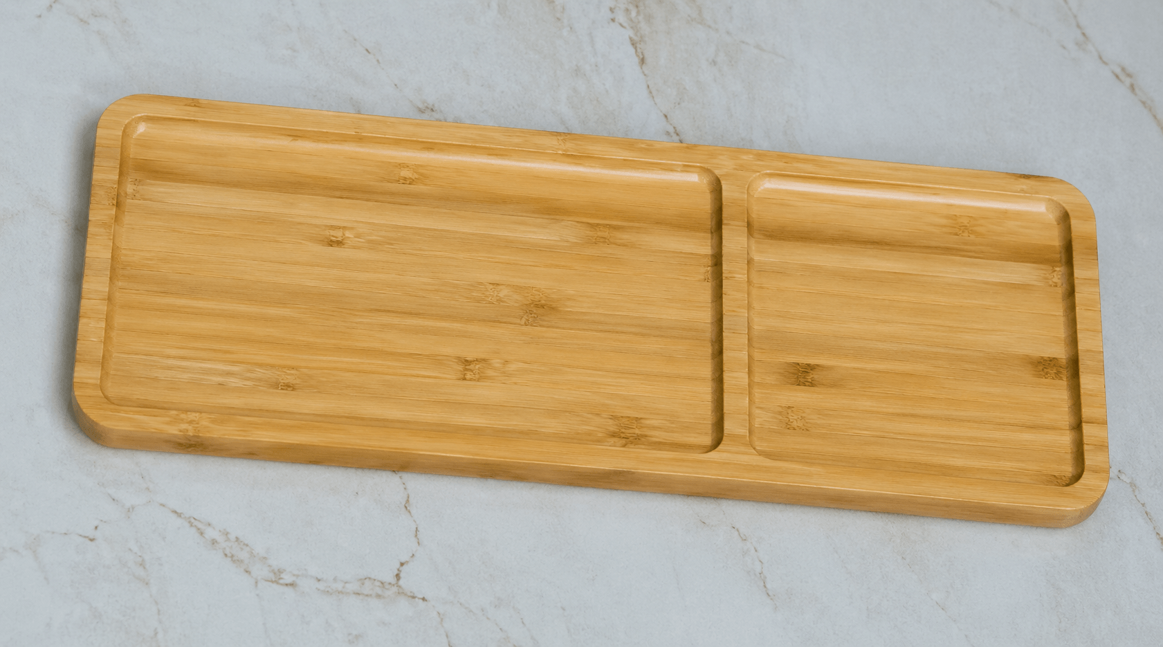 Pjatë servimi bamboo