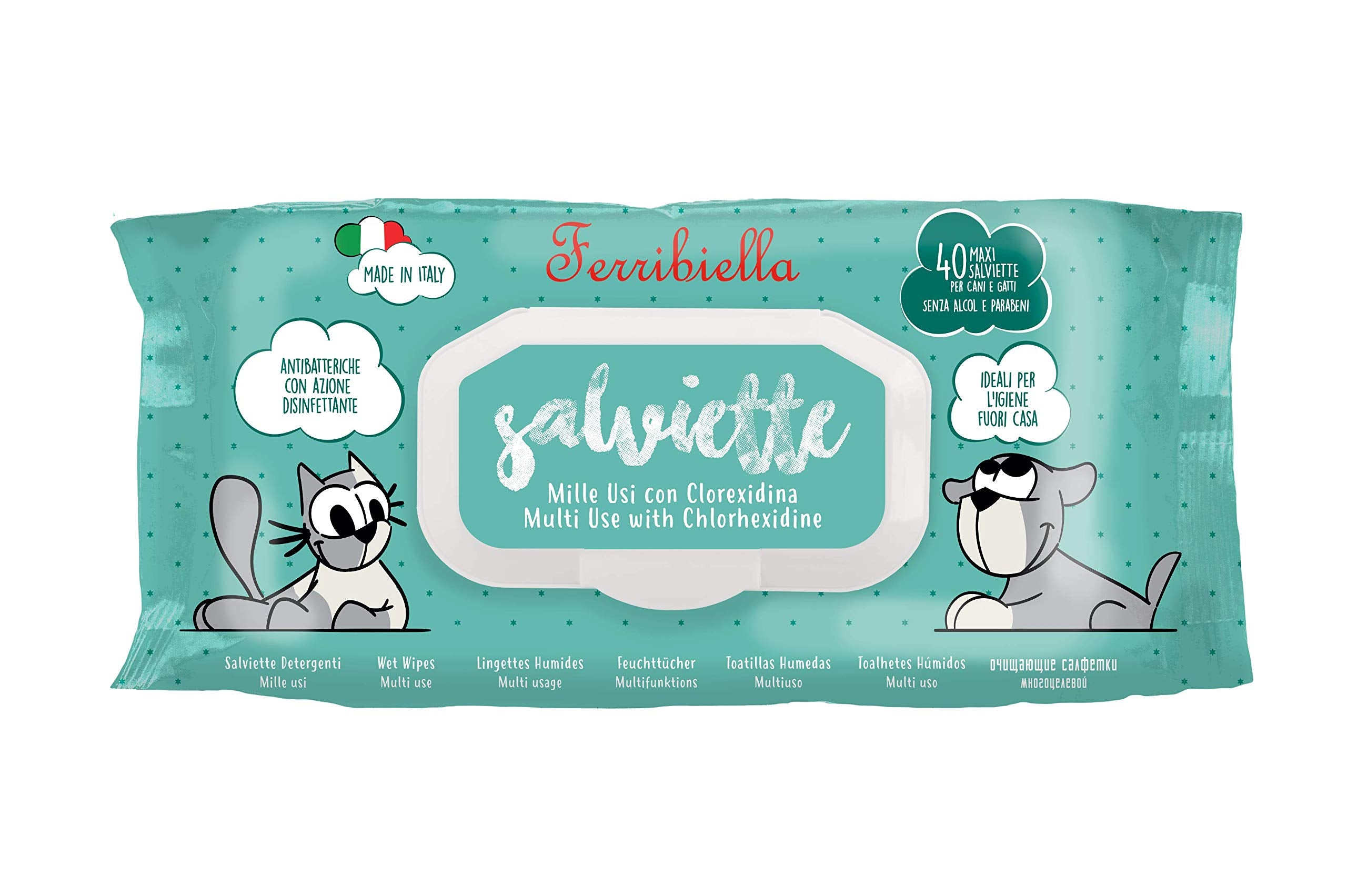 Pecetë e lagur,  MILLEUSI 80PCS Ferribiella.