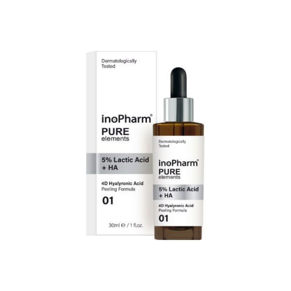 Peeling per fytyre InPha Acid Lactic+Ac Hyalur 5% 30ml