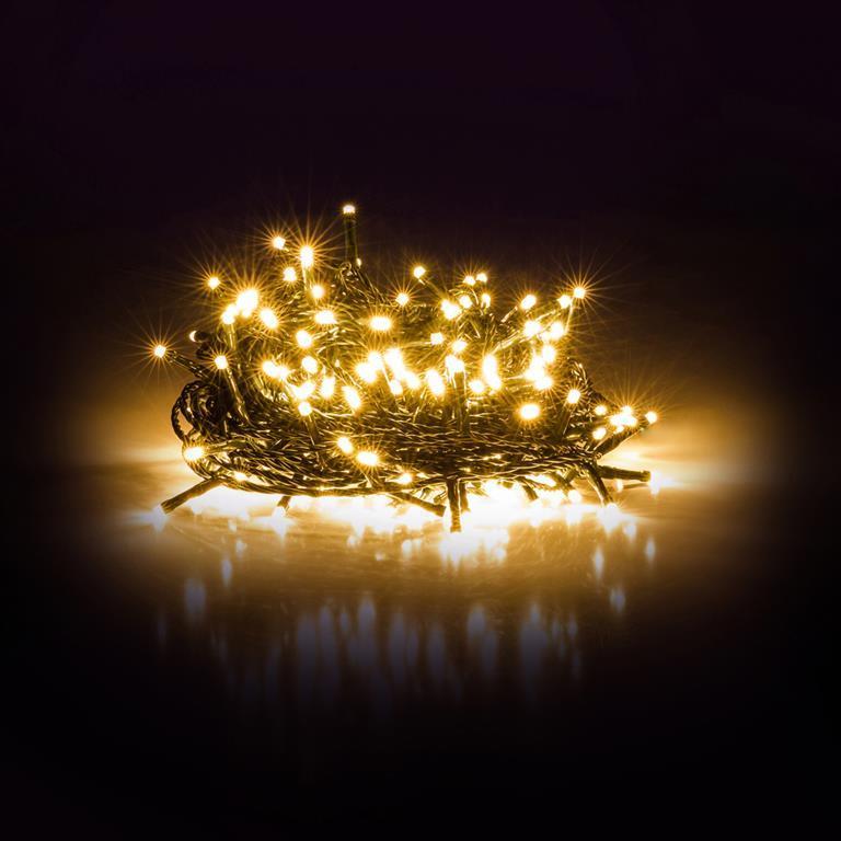 RETLUX RXL 208 Drita festive 15 + 5 m, 150 LED, e bardhë e ngrohtë