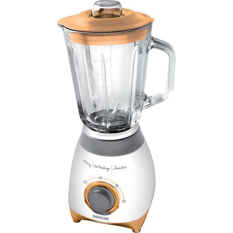 Blender Sencor SBL 4370, 500W, i bardhë/portokalli
