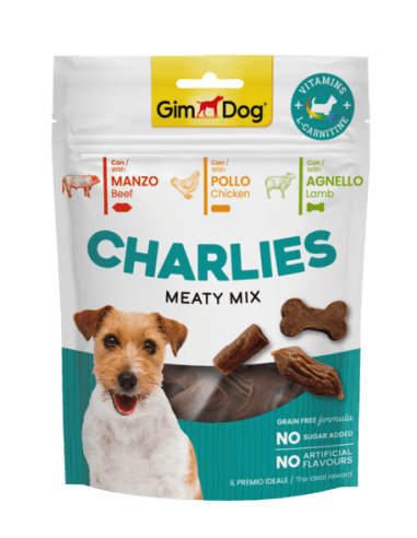 Shërblim për Qen, GimDog Charlies Meaty Mix, 70g