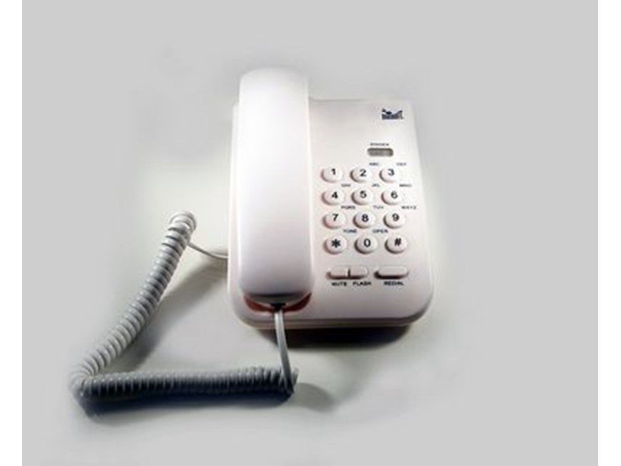 Telefon meanIT ST100, i bardhë