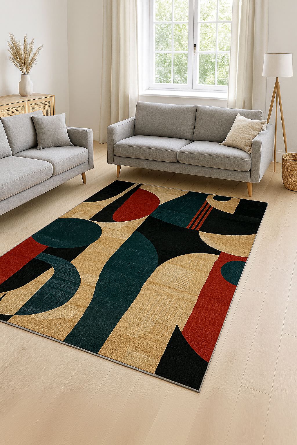 Tepih (160 x 230) Conceptum Hypnose BSR-16, shumëngjyrësh