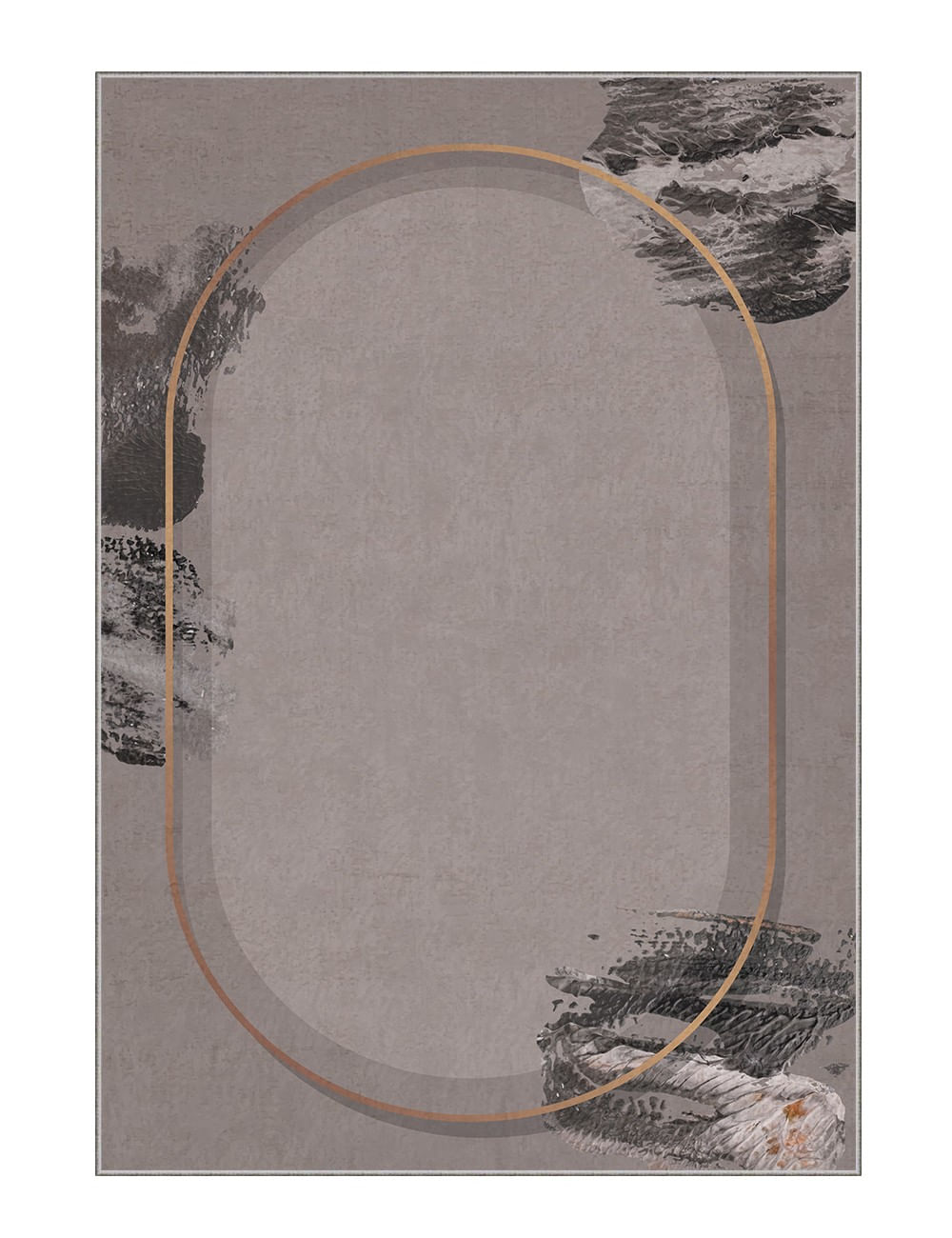 Tepih (80 x 140) Conceptum Hypnose HM-CRP25-41, shumëngjyrësh