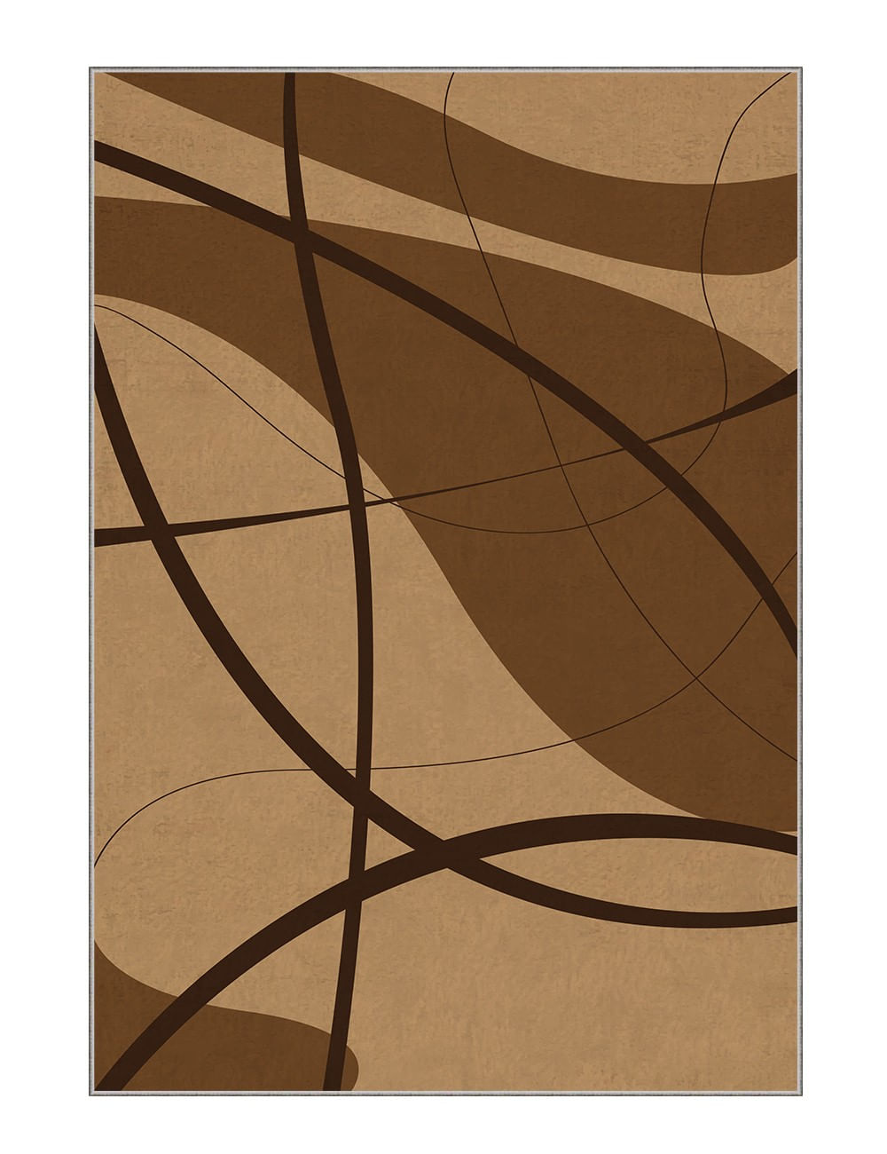 Tepih (100 x 140) Conceptum Hypnose HM-CRP25-44, shumëngjyrësh