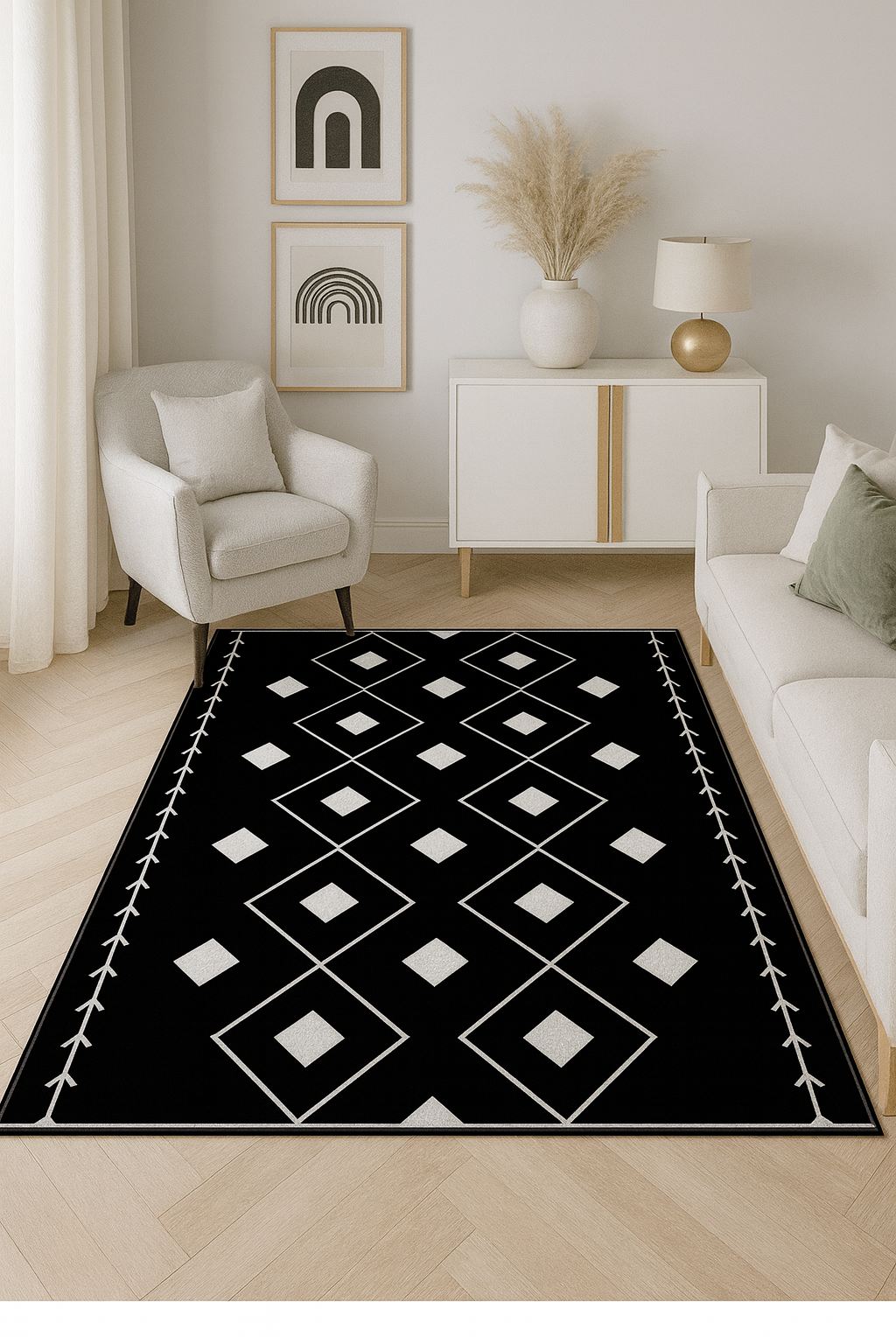 Tepih (100 x 180) Conceptum Hypnose HM-CRP25-12, shumëngjyrësh