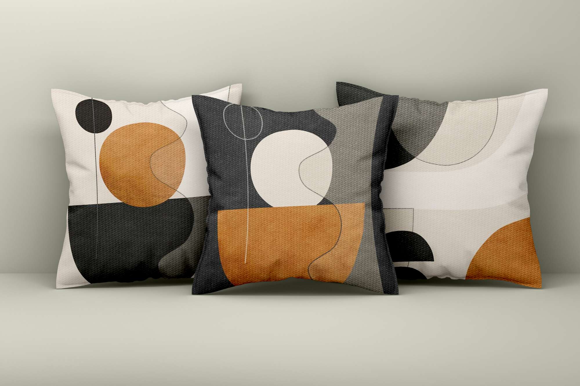 Set Mbulesash Jastëkësh (3 copë) Aberto Design Asr_plw25 - 22, shumëngjyrësh
