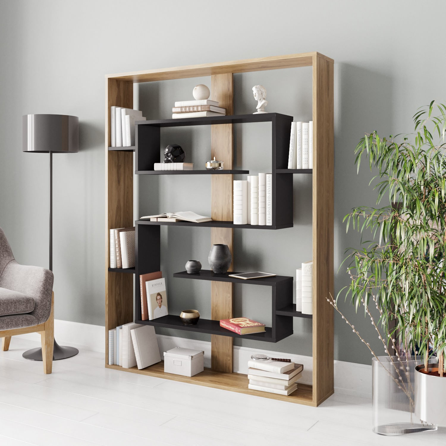Raft librash Hanah Home Esteban, lisi i zi