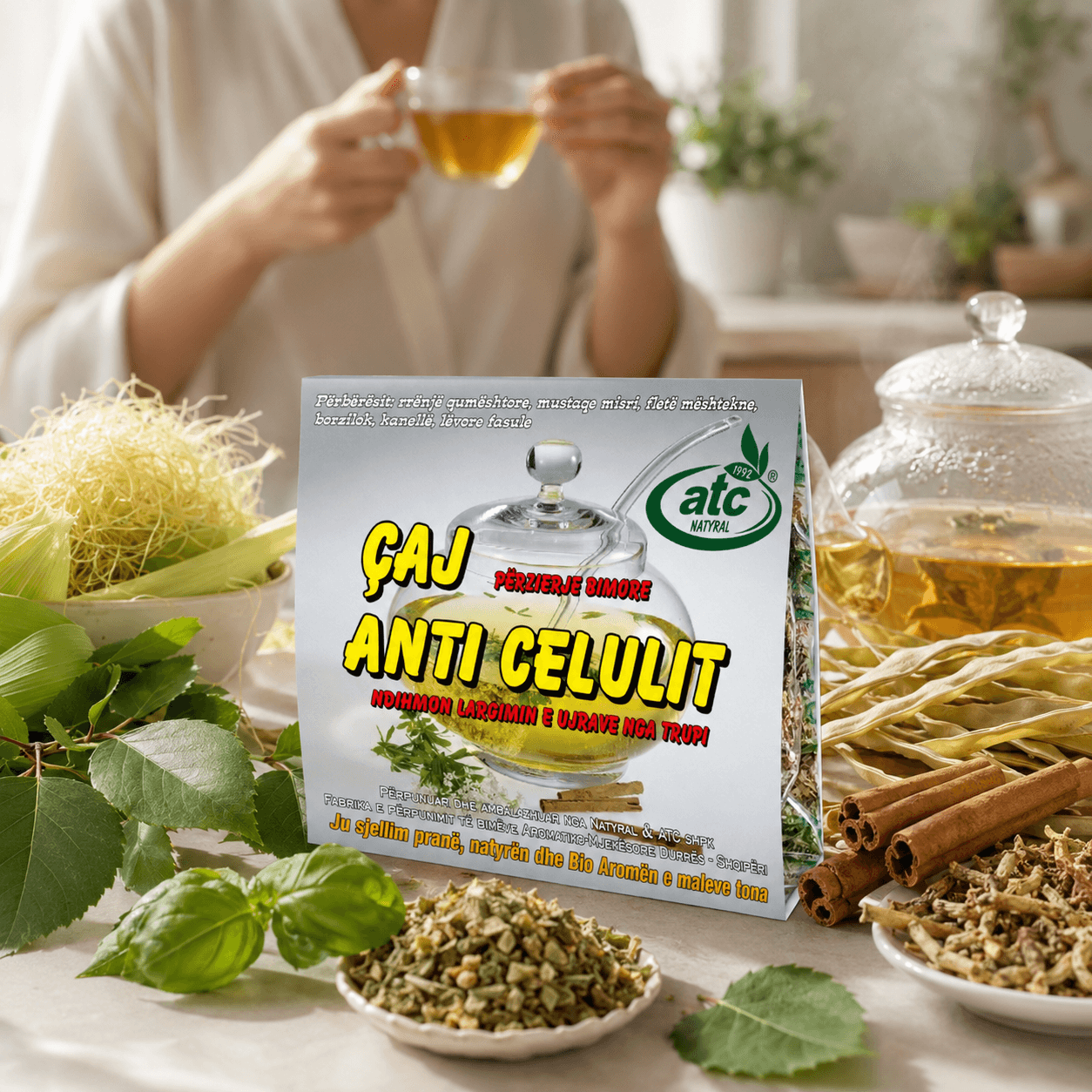 Çajrat ATC Natyral Çaj Anti Celulit - ATC Natural 90 gr