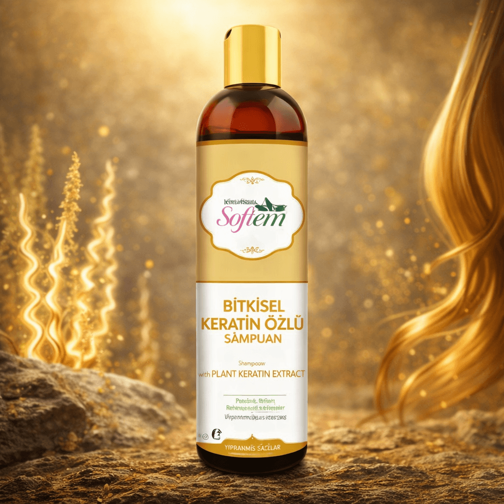 Shëndeti dhe bukuria AksuVital Shampoo me Keratinë Bimore (Plant Keratin) për flokë të dëmtuar