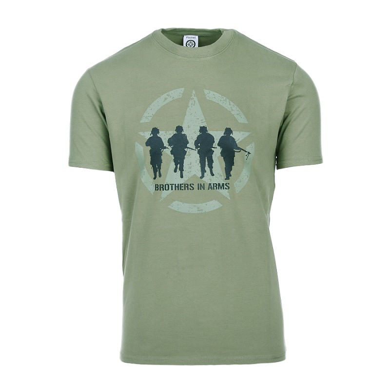 Bluzë T-Shirt Fostex Garments T-shirt Brothers in Arms