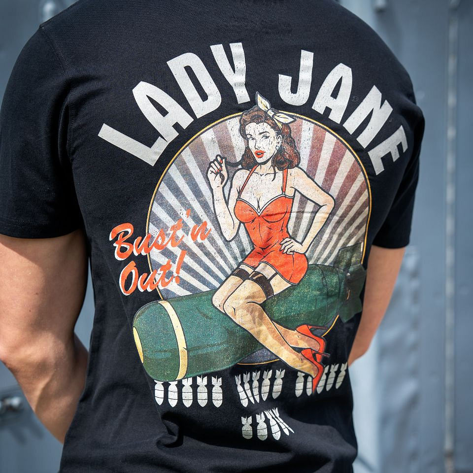Bluzë T-Shirt Fostex Garments T-shirt Pin-up Lady Jane