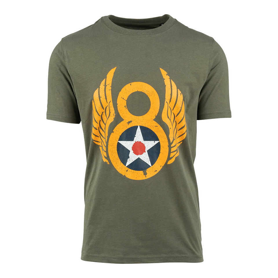 Bluzë T-Shirt Fostex Garments T-shirt Eighth Air Force