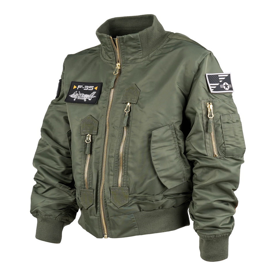 Xhaketë Për Fëmijë Fostex Garments Kids F-35 Flight Jacket