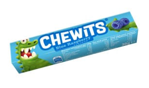 Chewits blue rasp 1p 40x30g