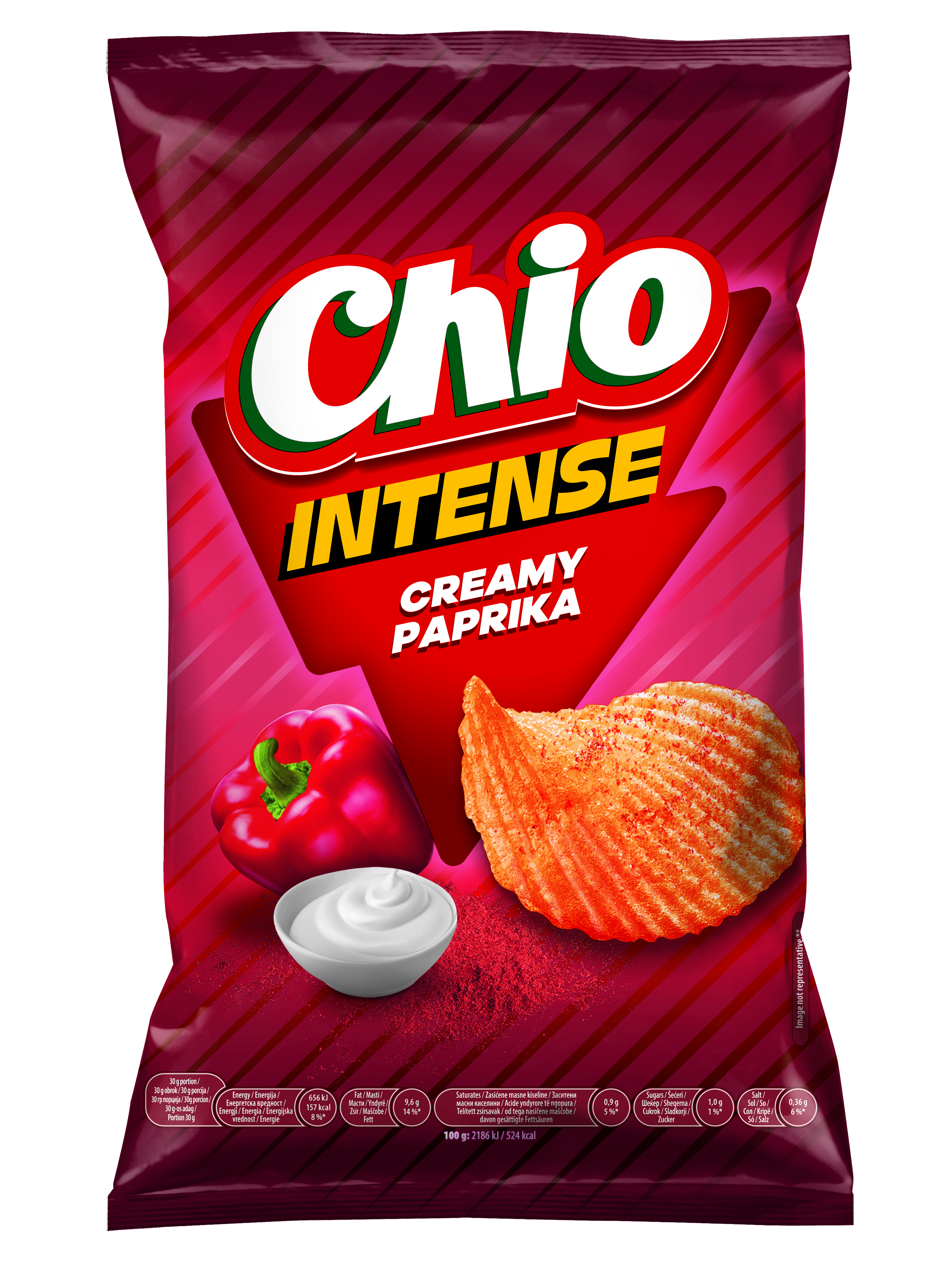 Chio Chips intense creamy paprika 120g (20)